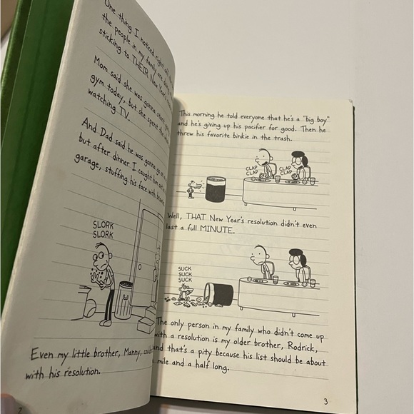 Diary of a Wimpy Kid: The Last Straw (Book 3) by Kinney, Jeff, Hardcover - Picture 4 of 5